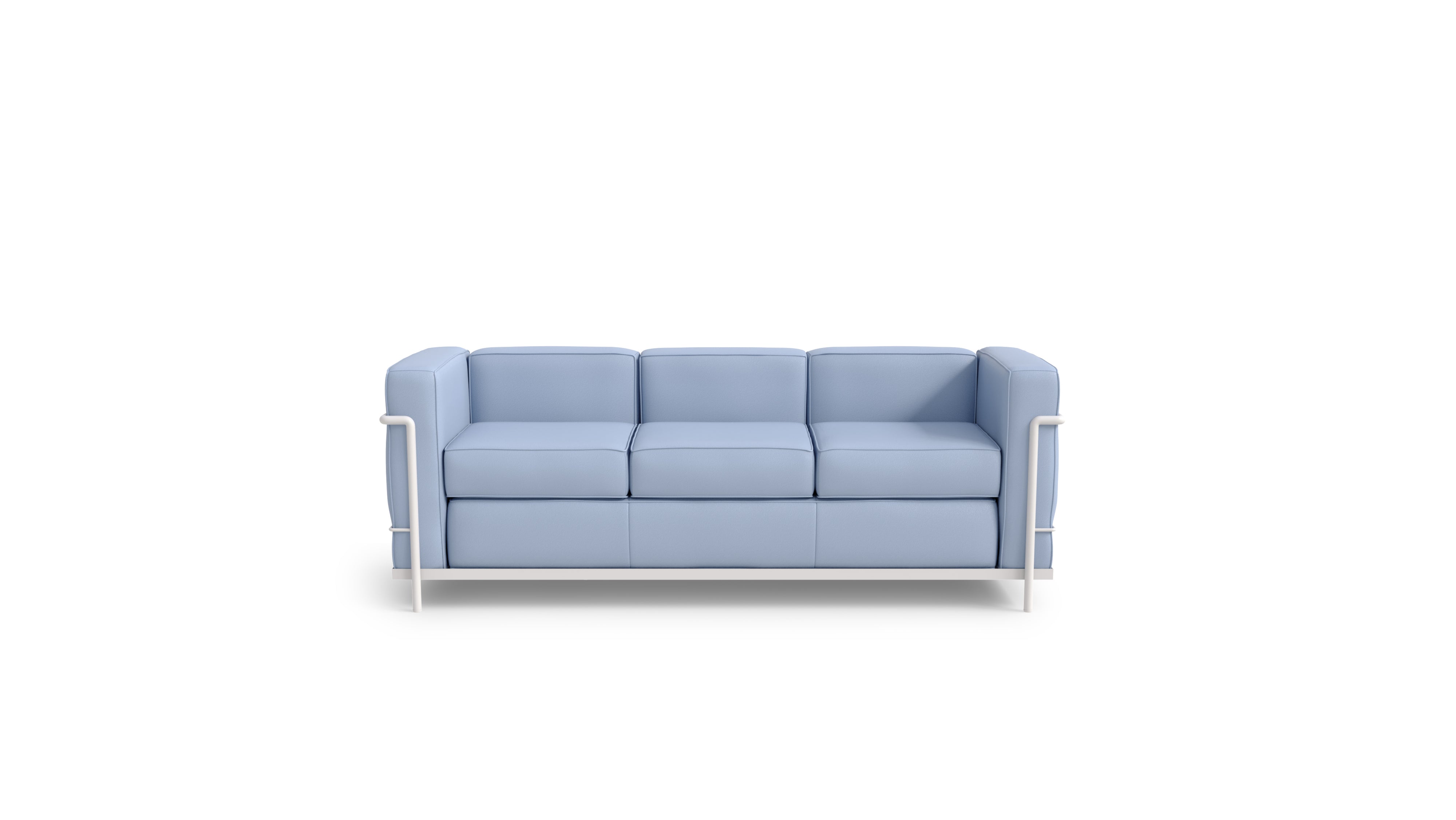 Le Corbusier LC2 Sofa Three-Seater in The USA and Canada - Front