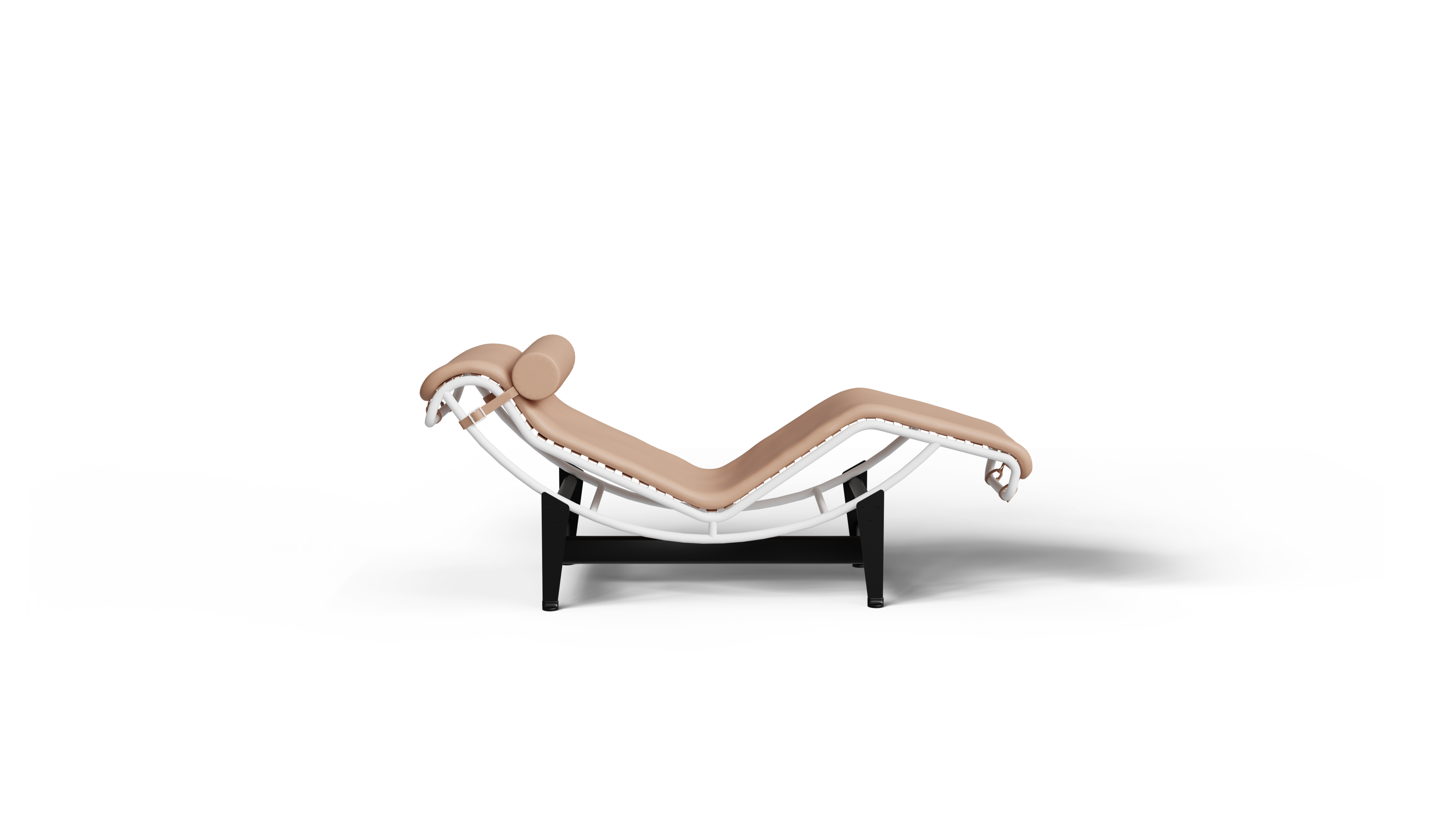 LC4 Chaise Lounge: Leather