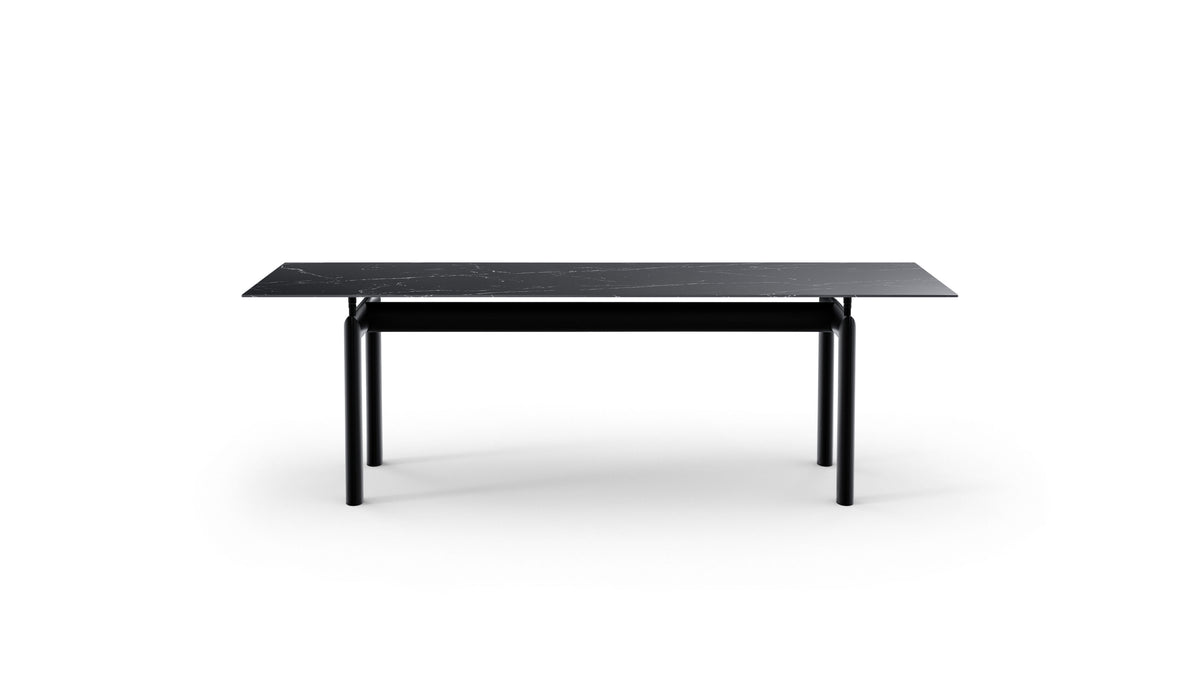 LC6 Table Tube d'Avion Table Dining Table by Le Corbusier | Stone Top
