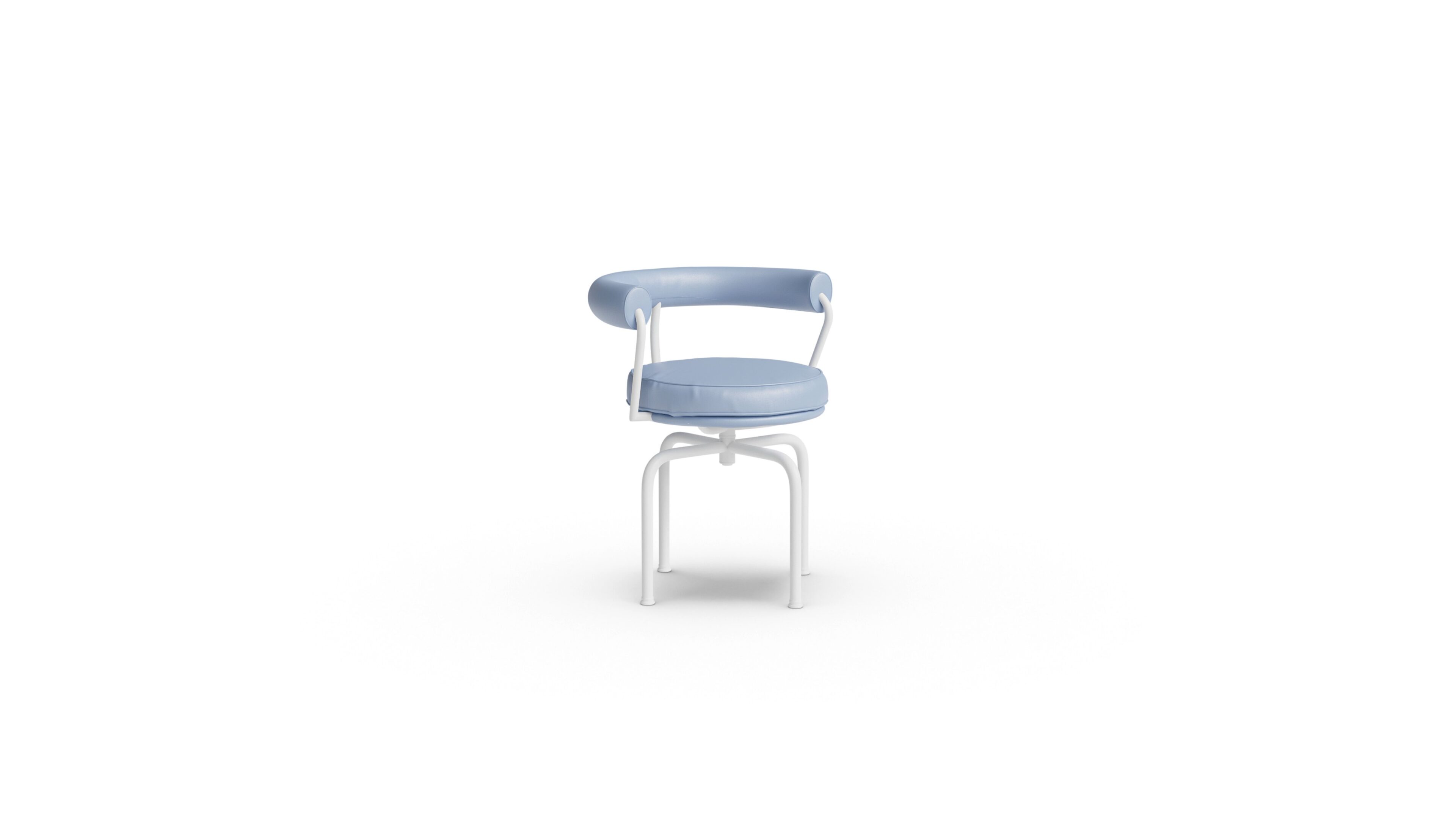 Le Corbusier LC7 Swivel Chair in Canada and the USA - Front Angle