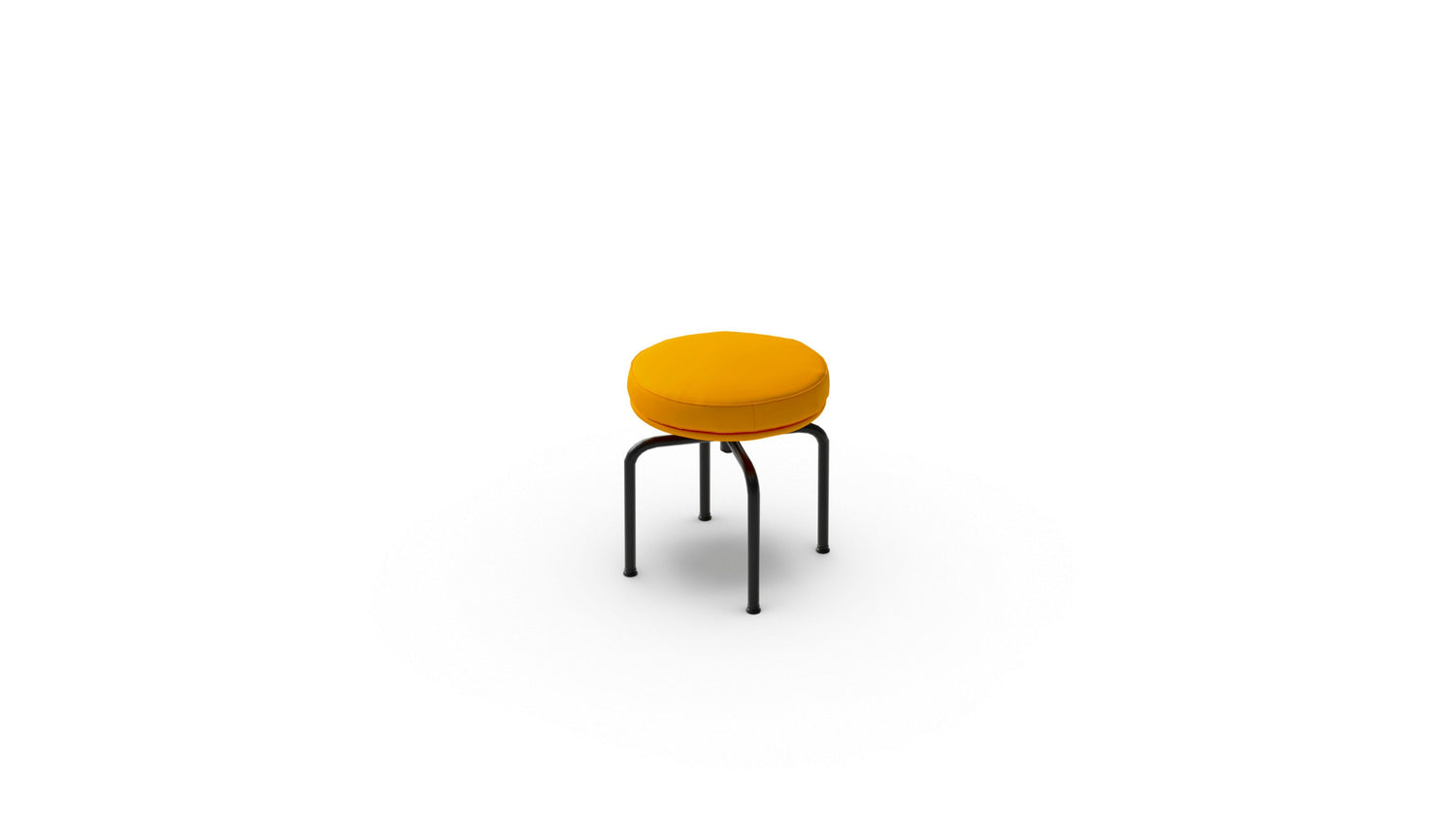 Le Corbusier LC8 Swivel Stool in Canada and the USA - Front Angle