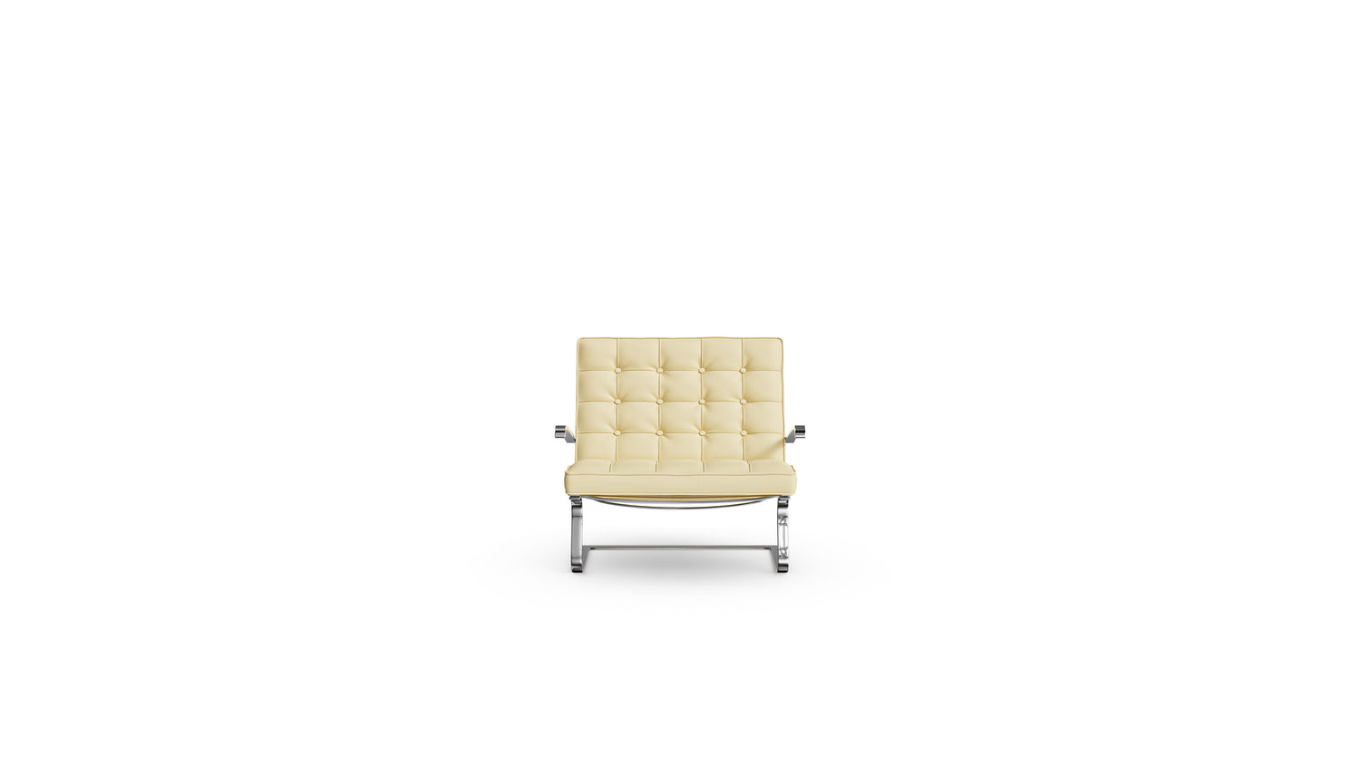 MR70 Tugendhat Armchair by Mies van der Rohe in Canada and the USA - Front