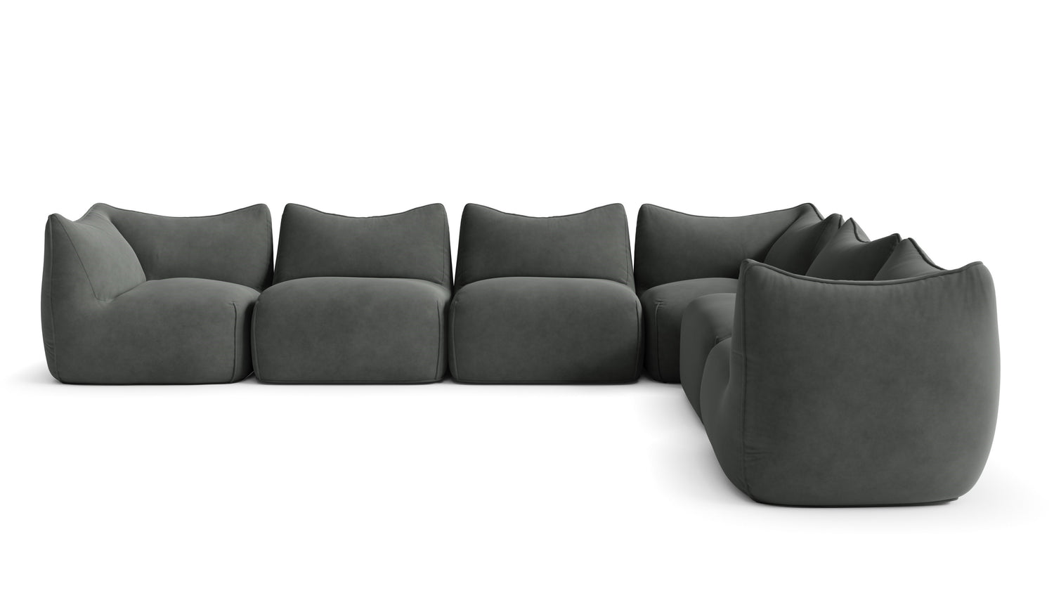 Mario Bellini Le Bambole Modular Modular Sofa in Canada and the USA Bambangolo and Bambolina - Front 2