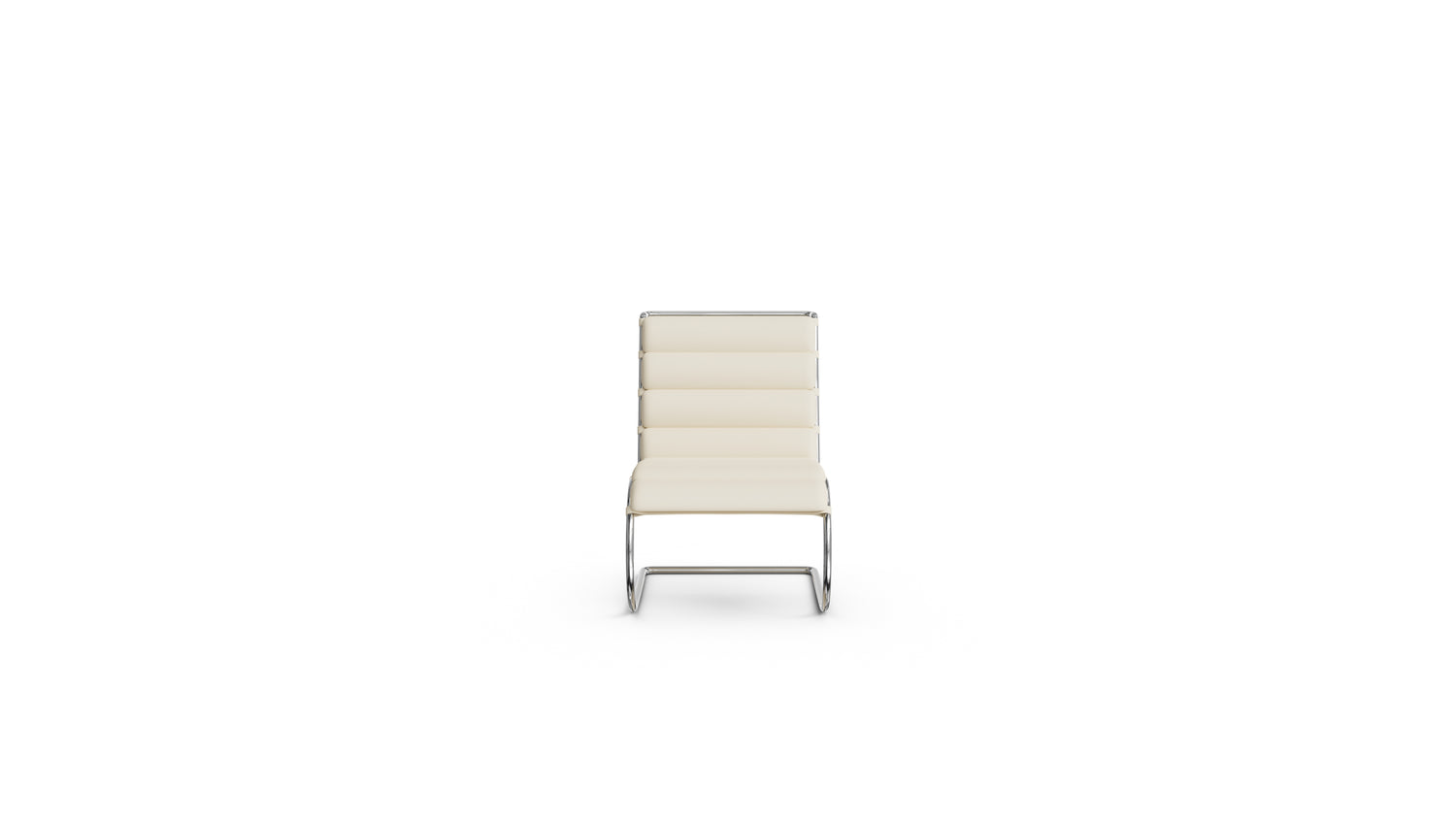 Mies van der Rohe MR Lounge Chair Armless in Canada and the USA - Front