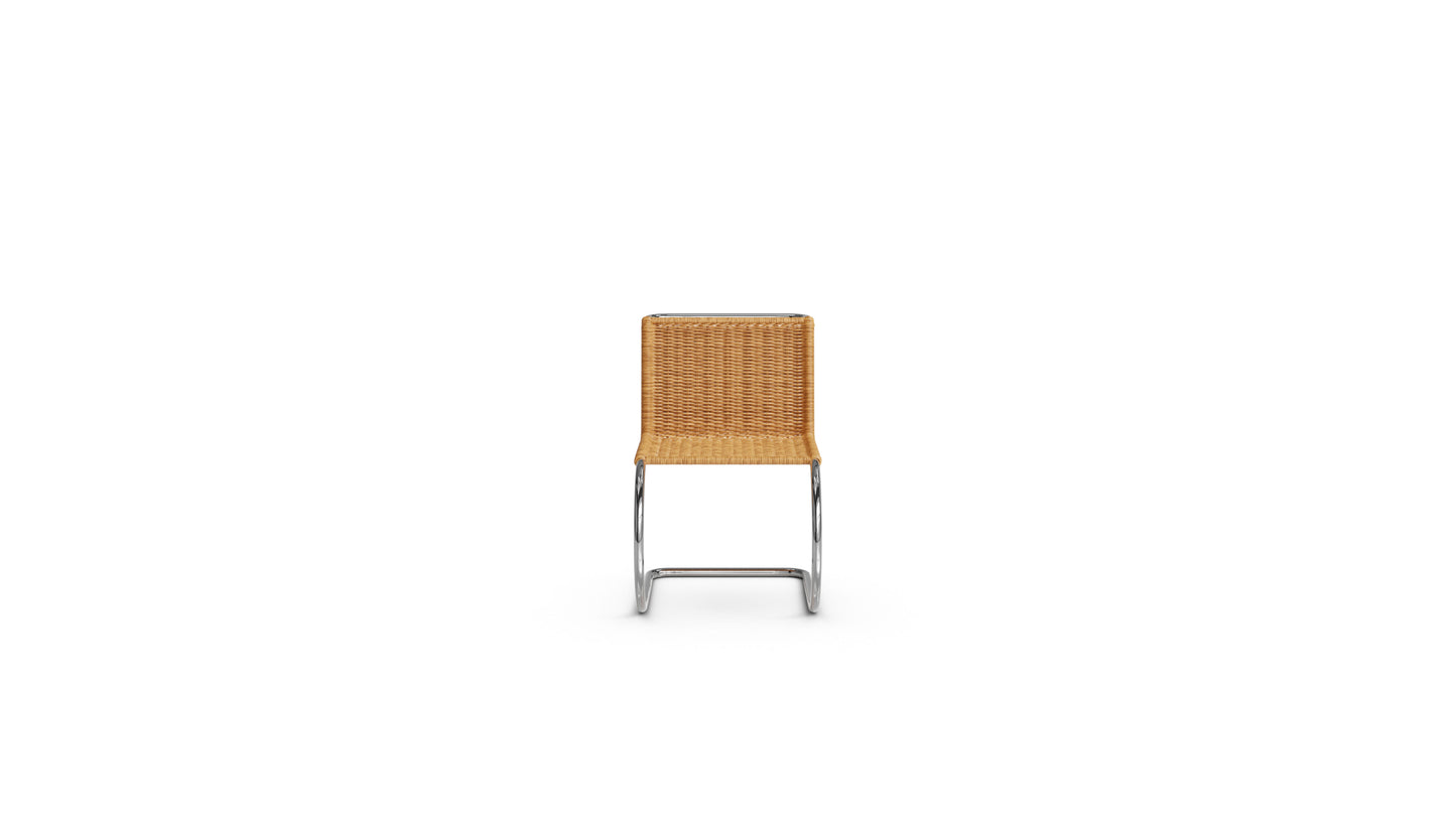 Mies van der Rohe MR Side Chair Rattan in Canada and the USA - Front