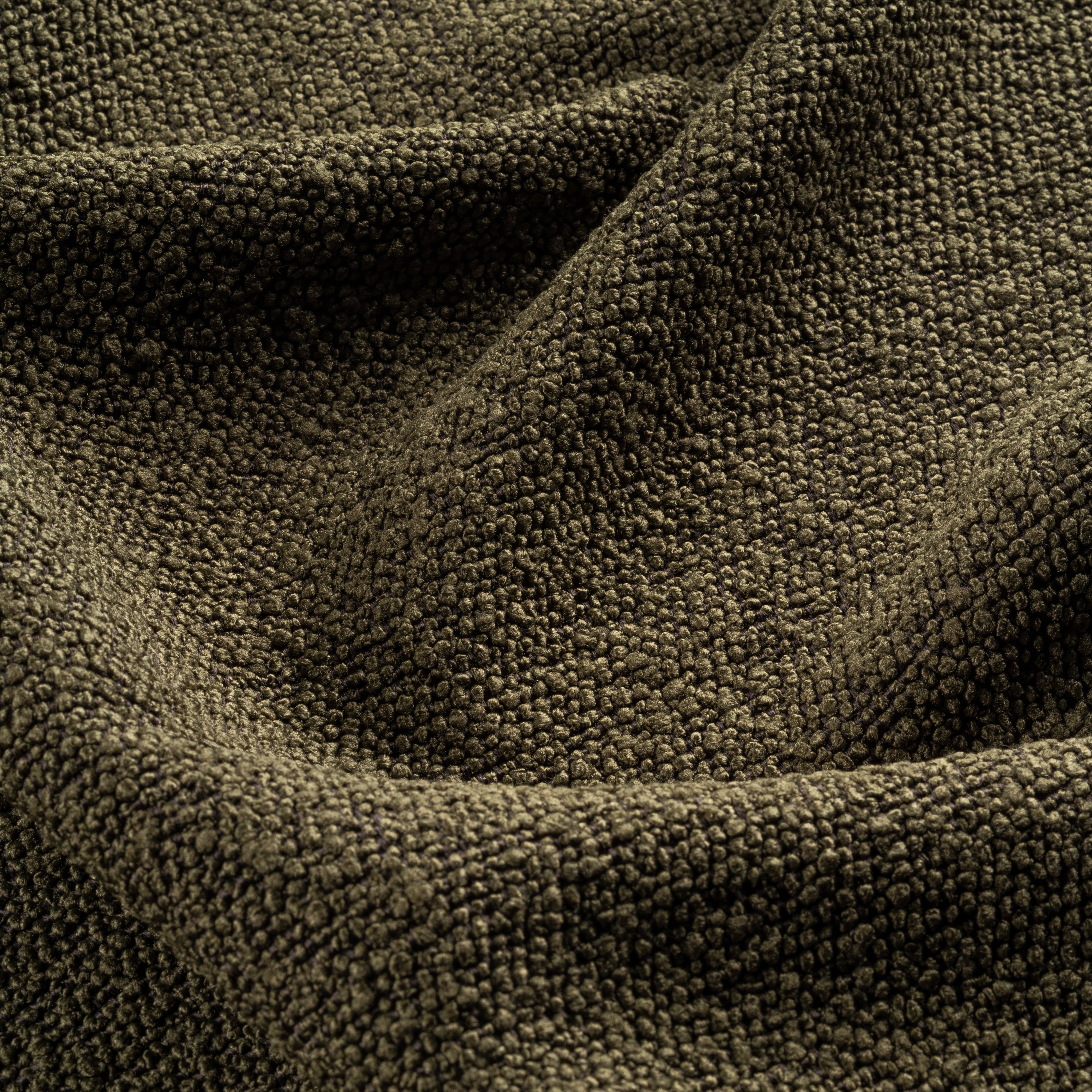 Inspired by artisanal knitwork, this classic boucle’s defined loops and knot details offer a cozy, refined finish. The fabric's substantial weight imparts a rich body, bringing subtle dimension and an enduring elegance to interiors.

COMPOSITION: 100% PES
WEIGHT: 605 g/m²
WYZENBEEK EP: 100k+ Rubs
MARTINDALE ABR. EP: 100k+ Rubs