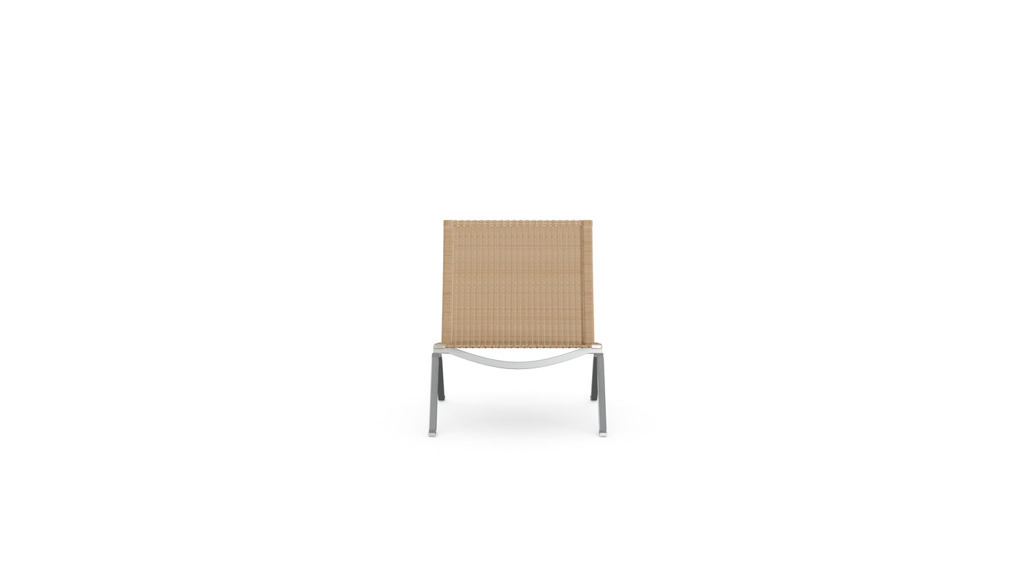 PK22 Lounge Chair Poul Kjærholm in Canada and the USA Rattan Wicker - Front