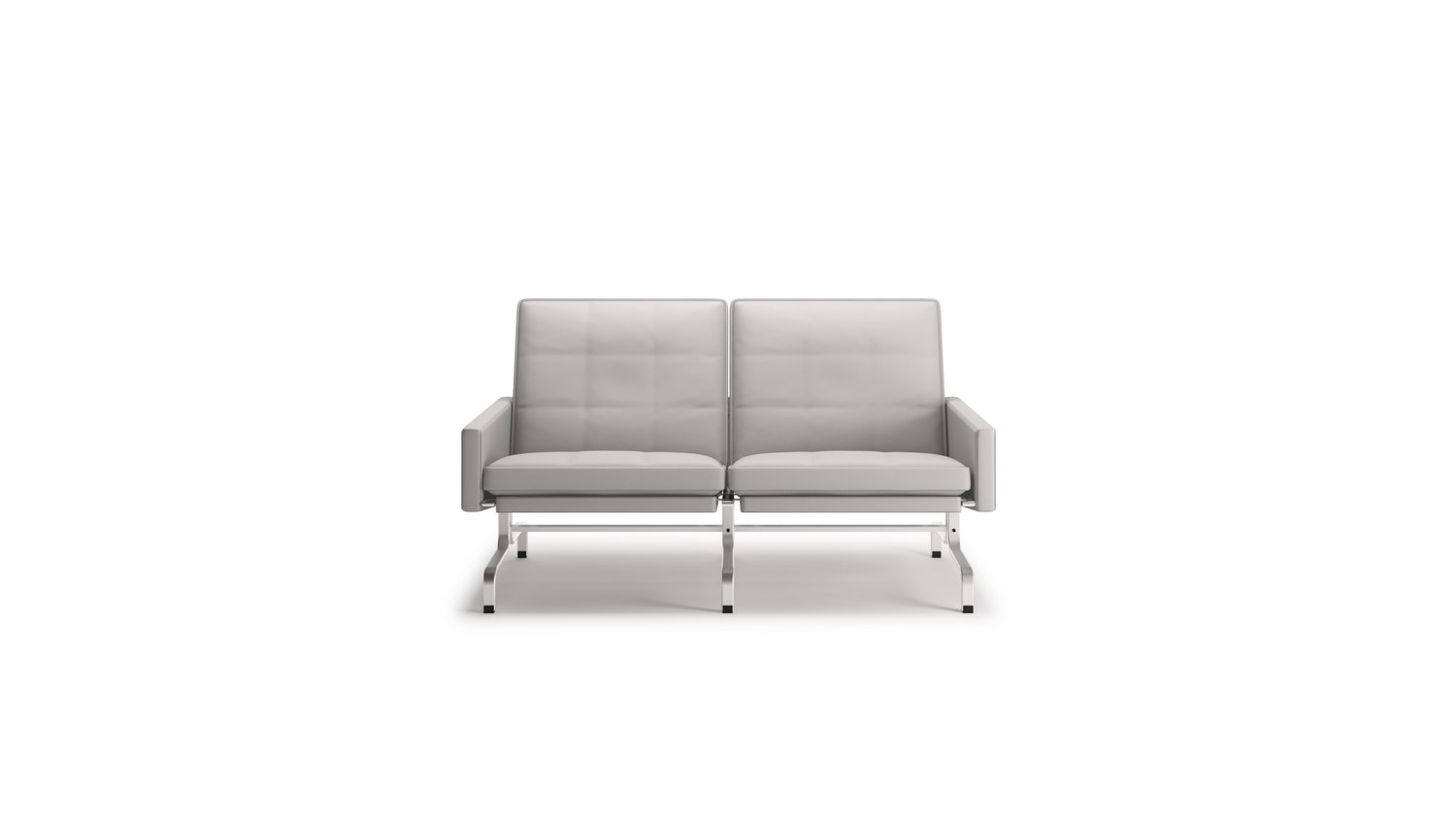 PK31 Loveseat Poul Kjærholm in Canada and the USA Model PK31-2 - Front