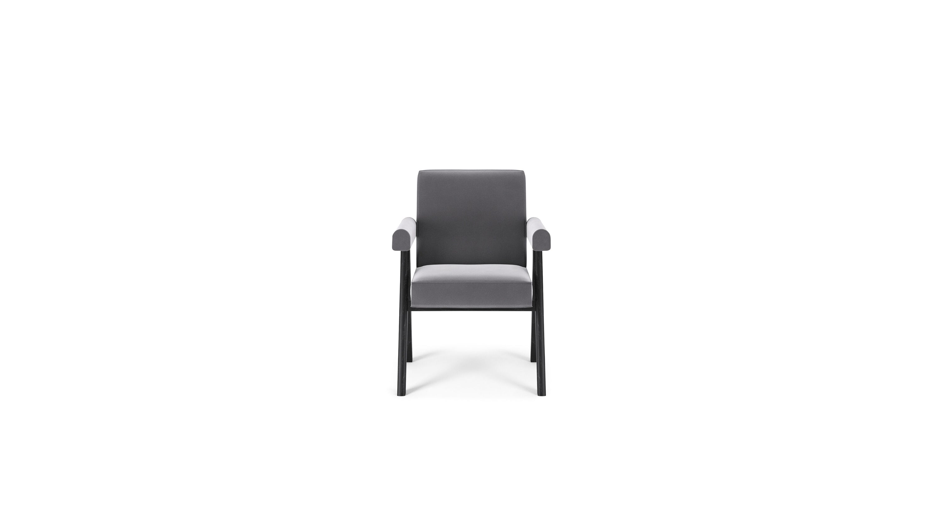 Committee Armchair in Canada by Pierre Jeanneret | Padded Armchair ...