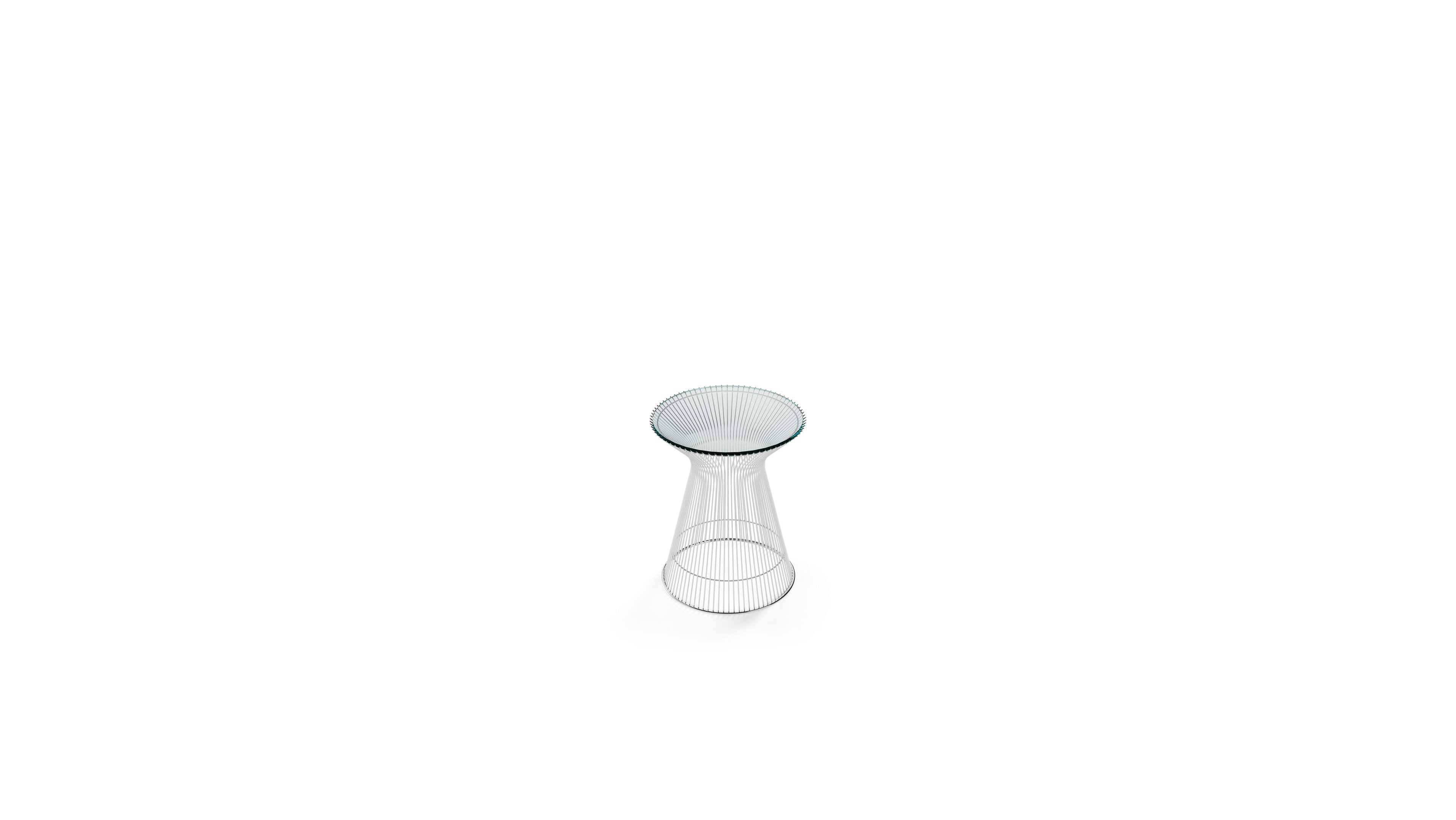 Platner Side Table by Warren Platner in Canada and the USA 3710T Platner Round Side Table - Front Angle