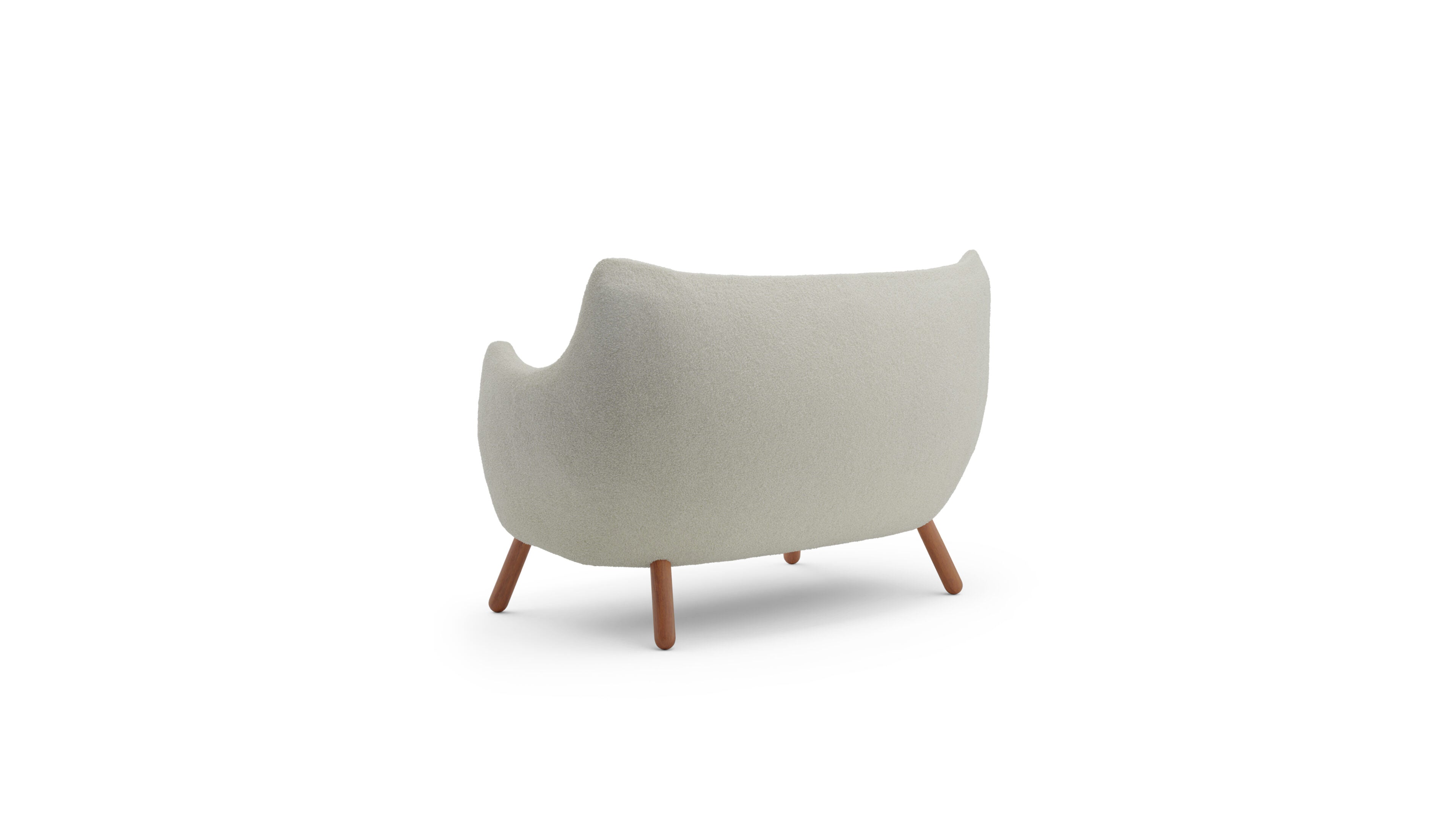 Poet Sofa by Finn Juhl in Canada and the USA Model FJ 4100 - Back Angle