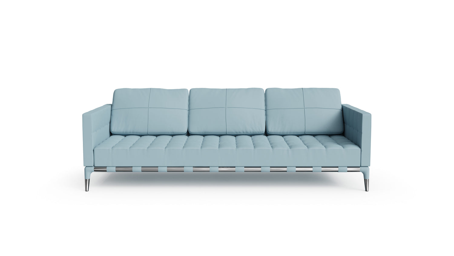 Prive Sofa Cassina-Style by Philippe Starck in Canada and the USA 3-Seater - Front