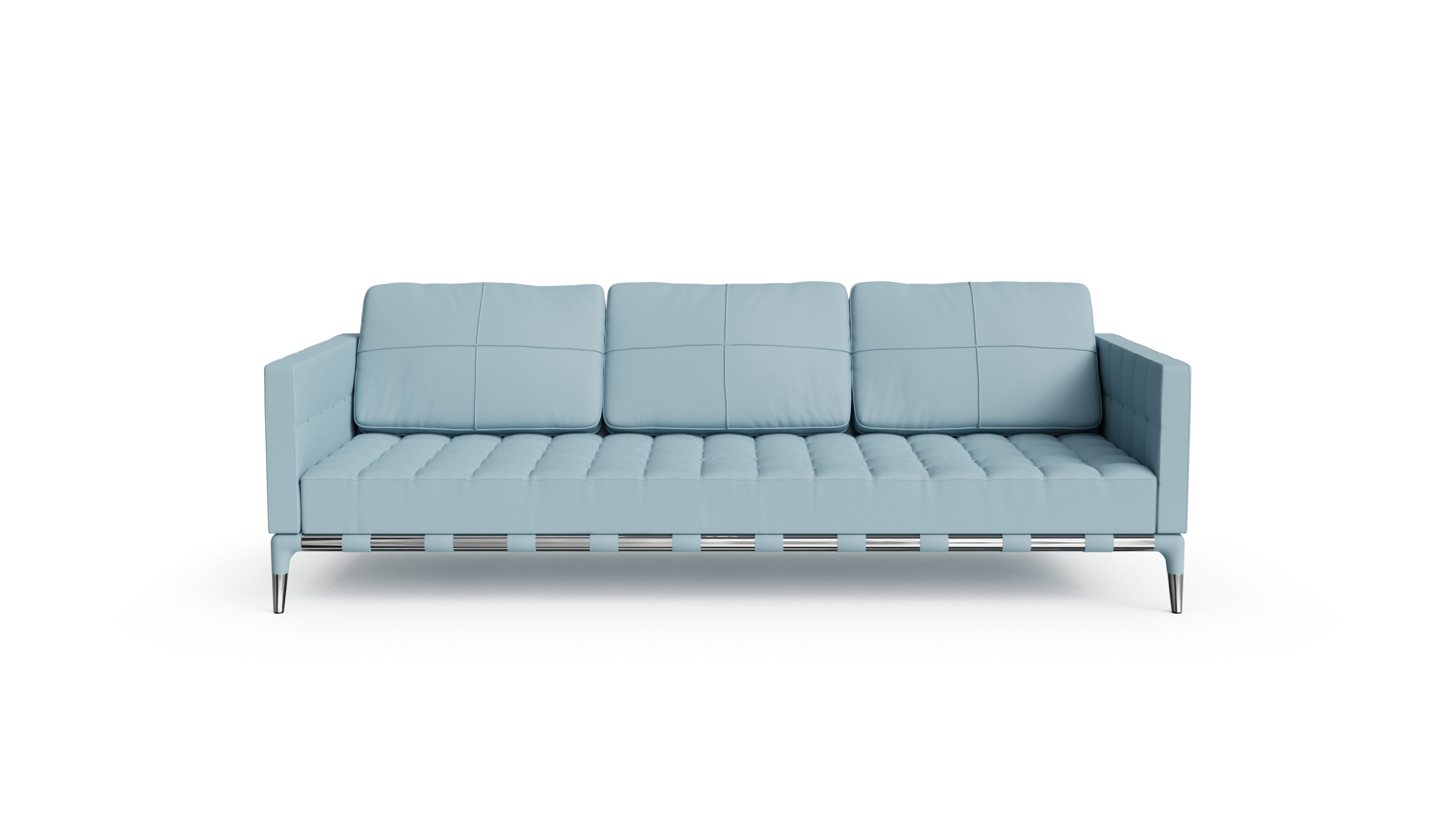 Prive Sofa Cassina-Style by Philippe Starck in Canada and the USA 3-Seater - Front