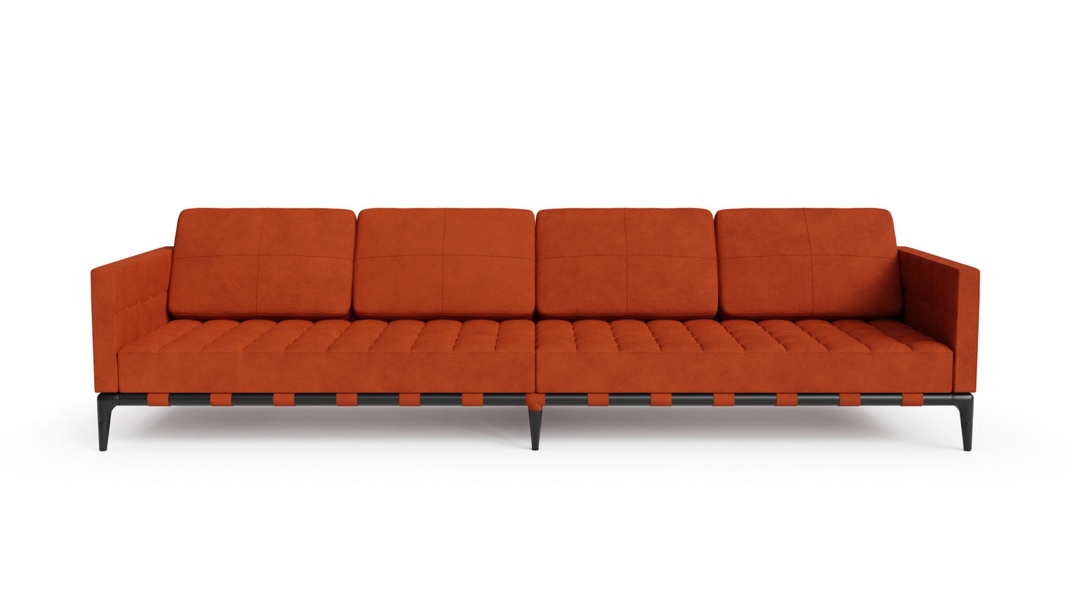 Prive Sofa Cassina-Style by Philippe Starck in Canada and the USA 4-Seater - Front