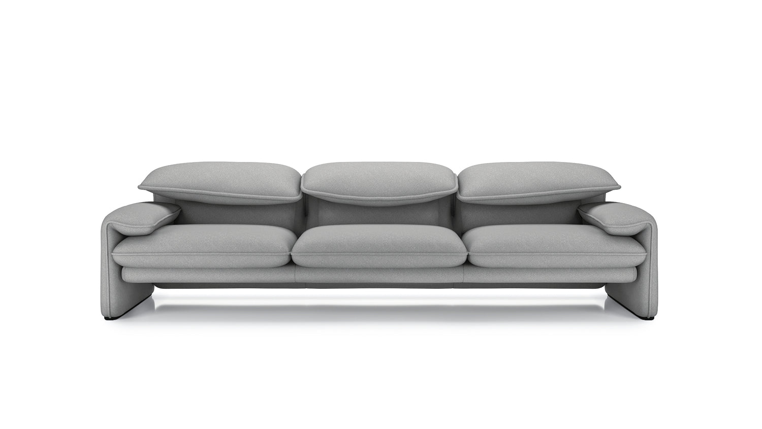 Vico Magistretti Maralunga 3-Seater Sofa in Canada and the USA - Front