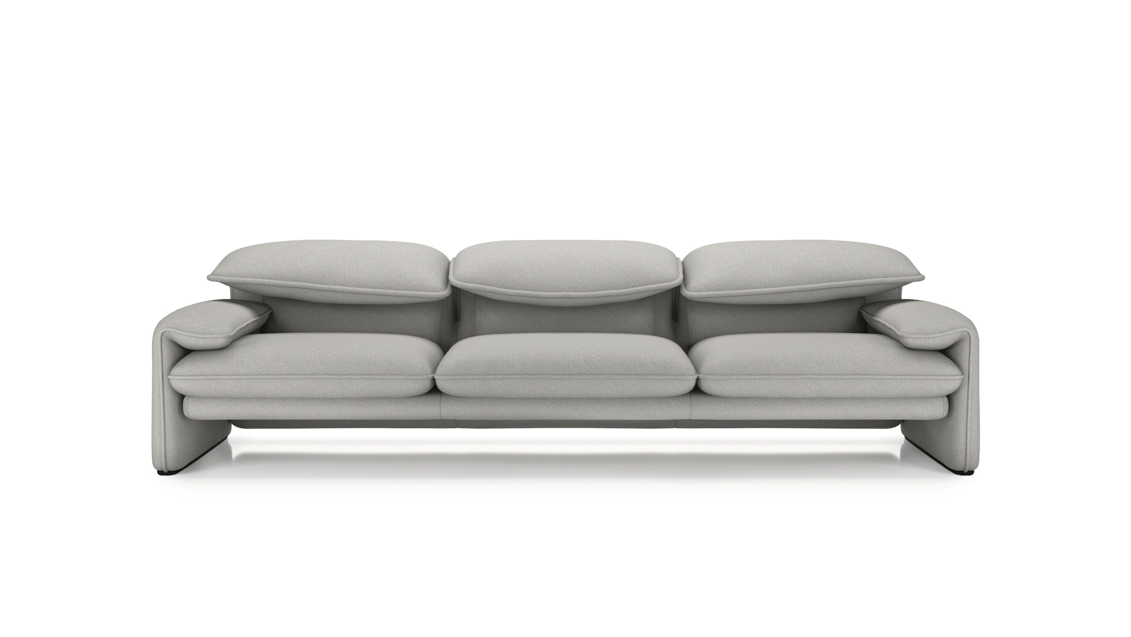 Vico Magistretti Maralunga 3-Seater Sofa in Canada and the USA - Front