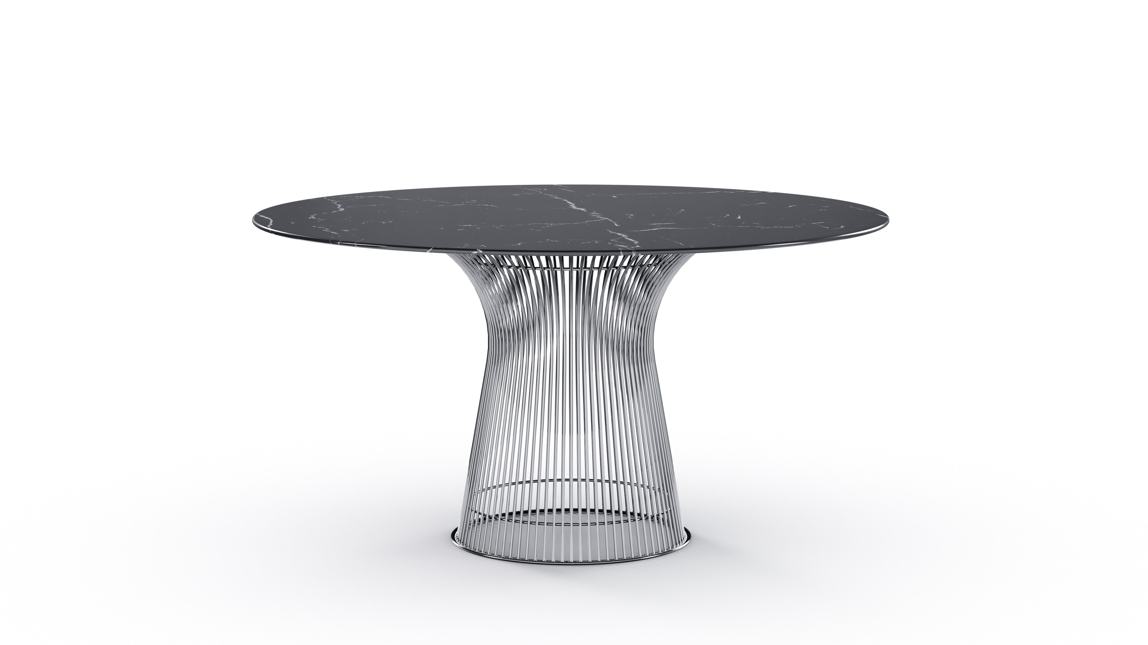 Warren Platner Platner Round Table in Canada and the USA 3716 Platner Dining Table Marble - Closeup 3