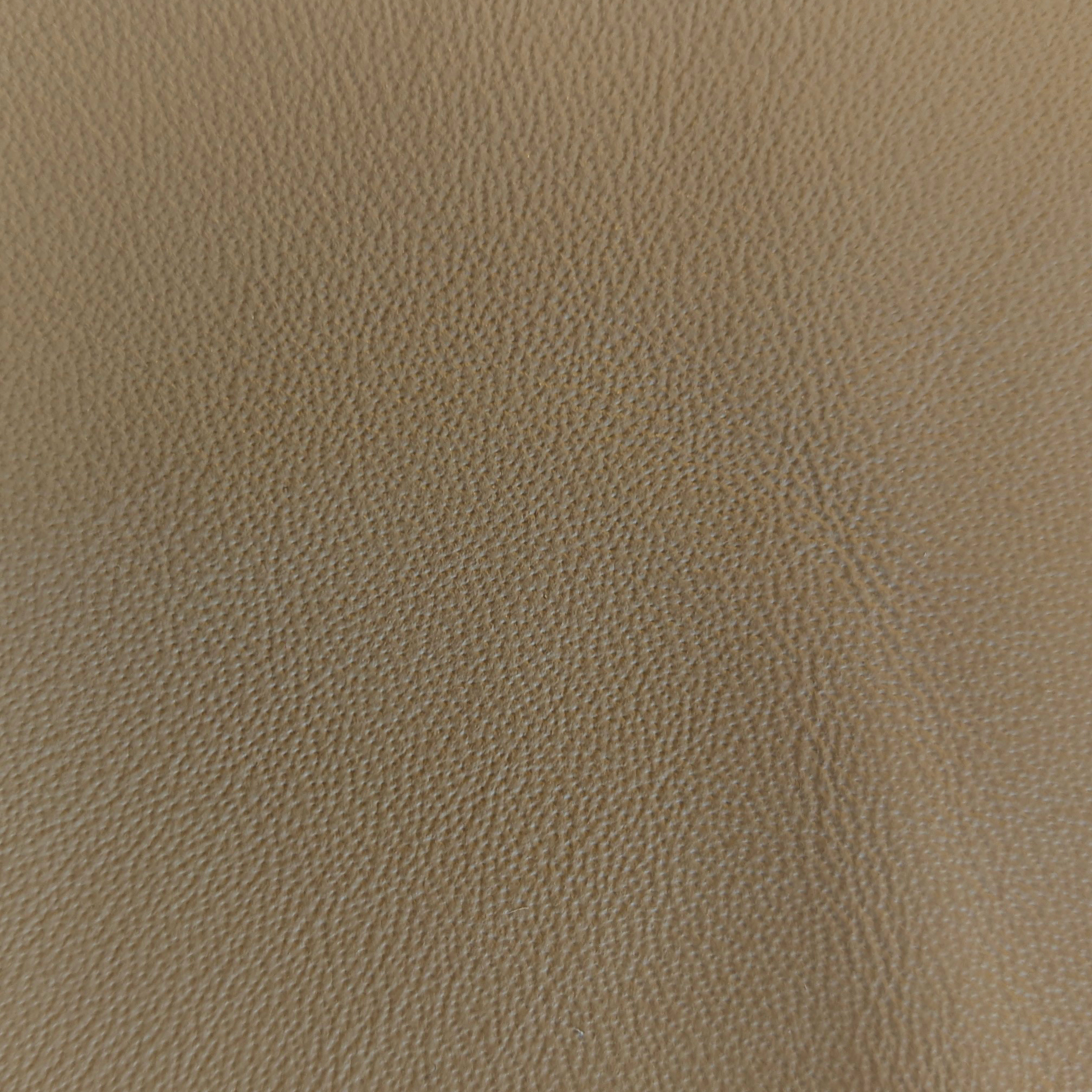 A contemporary semi-aniline Italian hide featuring a lightly buffed grain & surface correction. Vacuum drying creates consistent texture while preserving natural character. Fine cell embossing combined with light milling produces a clean, semi-matte surface with color clarity and subtle depth.

ORIGIN: Europe | Italy
TAN: Chrome
GRAIN TYPE: Lightly Buffed, Fine Emboss
HAND: Clean
THICKNESS: 1.3 mm
FINISH: Vacuum Dried, Light Mill 
SURFACE: Fine Cell Emboss, Semi-Matte
DIGITAL SWATCH: 2.5x2.5"
