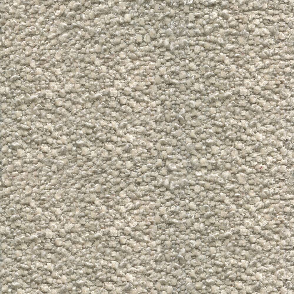 Putty Chunky Wool Bouclé upholstery fabric swatch, wool blend, Archetype Forms