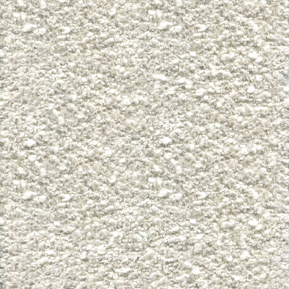 Snowfall Chunky Wool Bouclé upholstery fabric swatch, wool blend, Archetype Forms