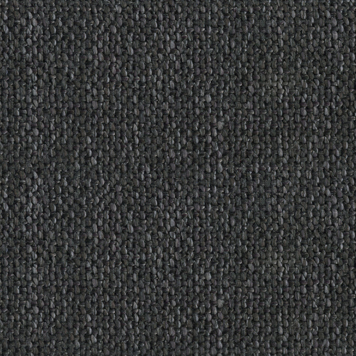 Carbon Cotton Basketweave upholstery fabric swatch, cotton blend, Archetype Forms