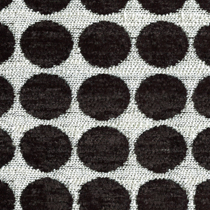 Domino Large Dot Jacquard upholstery fabric swatch, Archetype Forms
