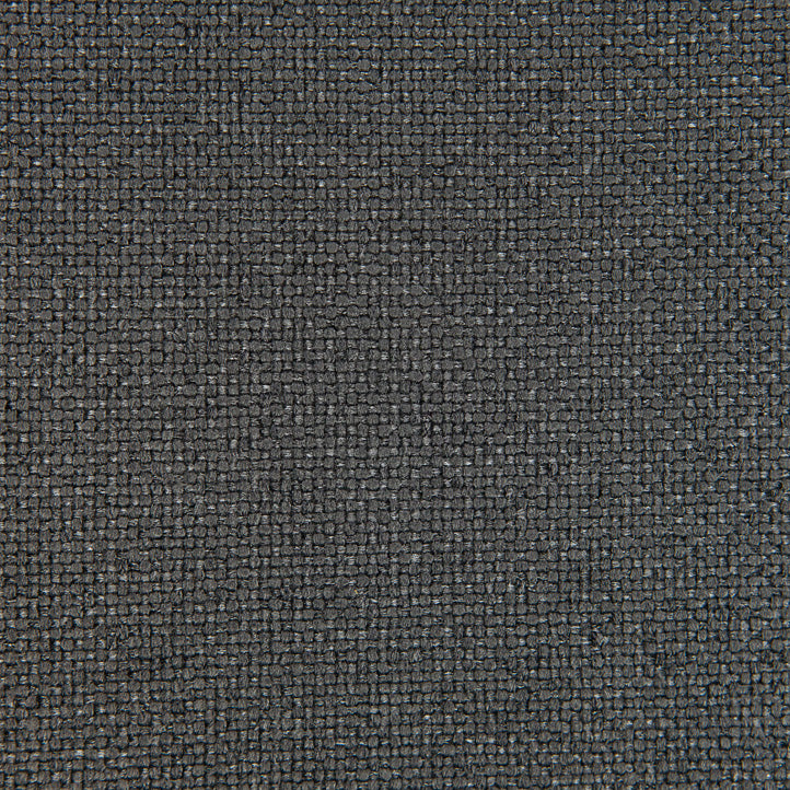 Anthracite Two-Tone Weave upholstery fabric swatch, Archetype Forms