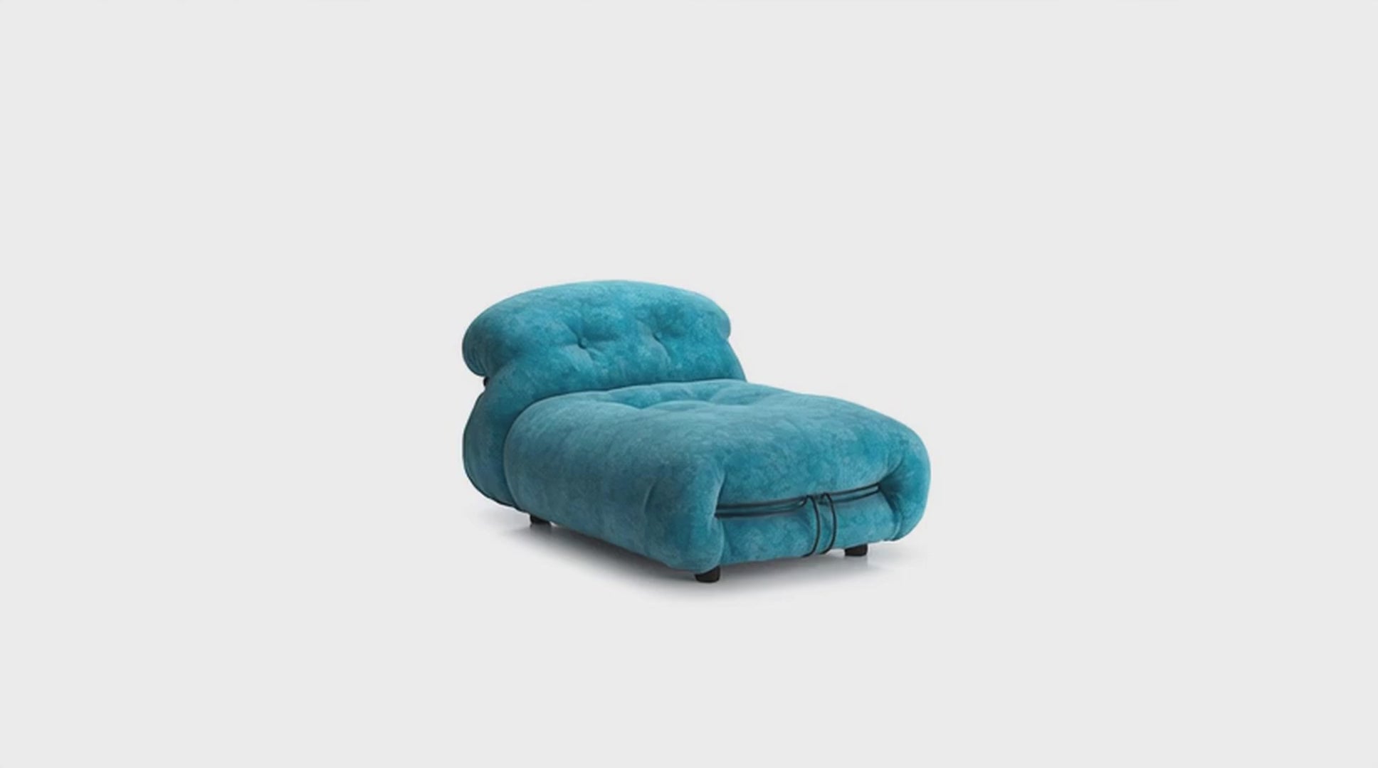 The Soriana Chaise Longue Poltrana Lounge Chair by Afra & Tobia Scarpa in the USA, in Canada, by Archetype Forms