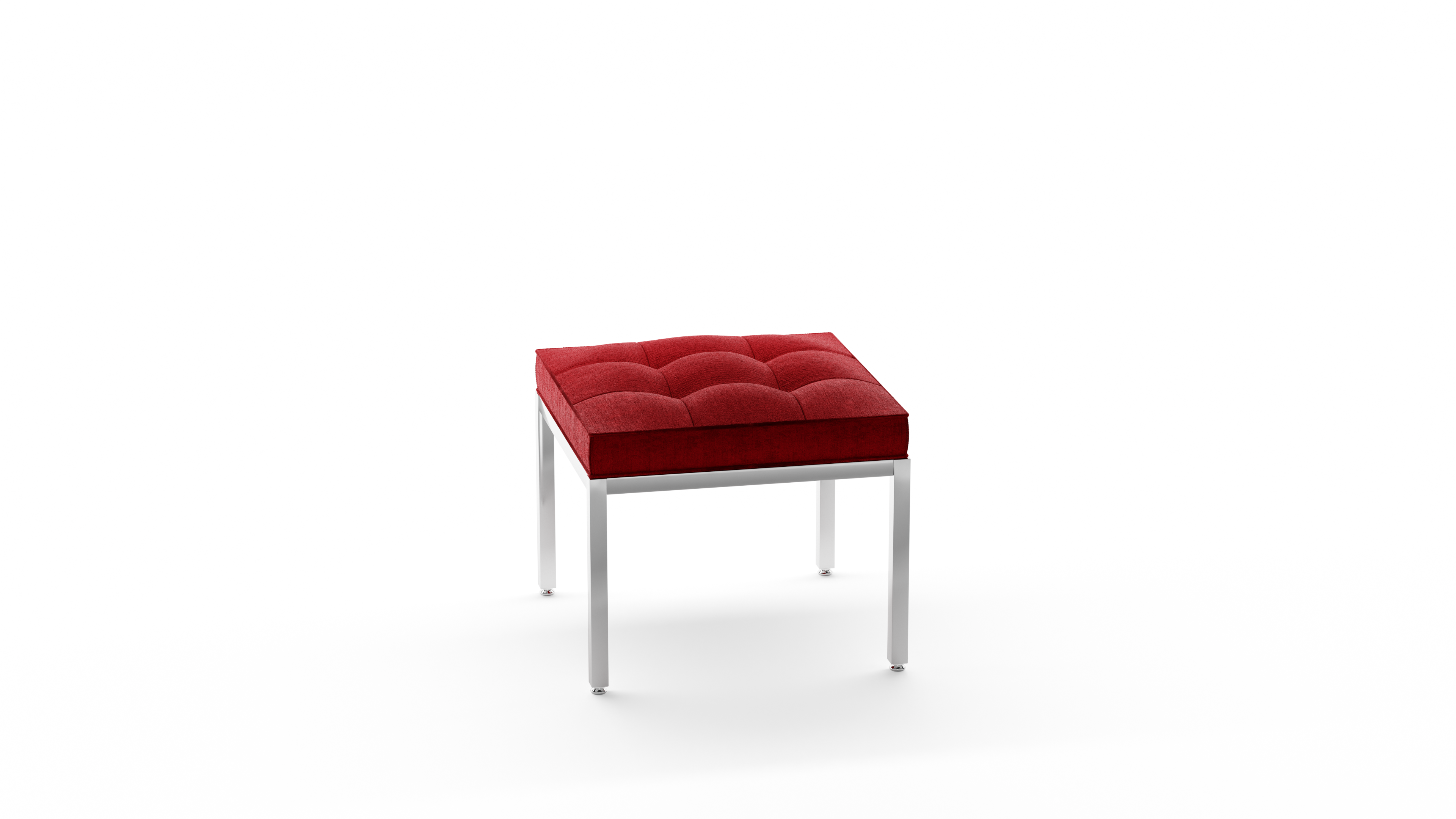 Relaxed Stool: 1-Seat Stool 2530yrc1 Reproduction by Archetype Forms - Florence Knoll - Desktop Hero 5