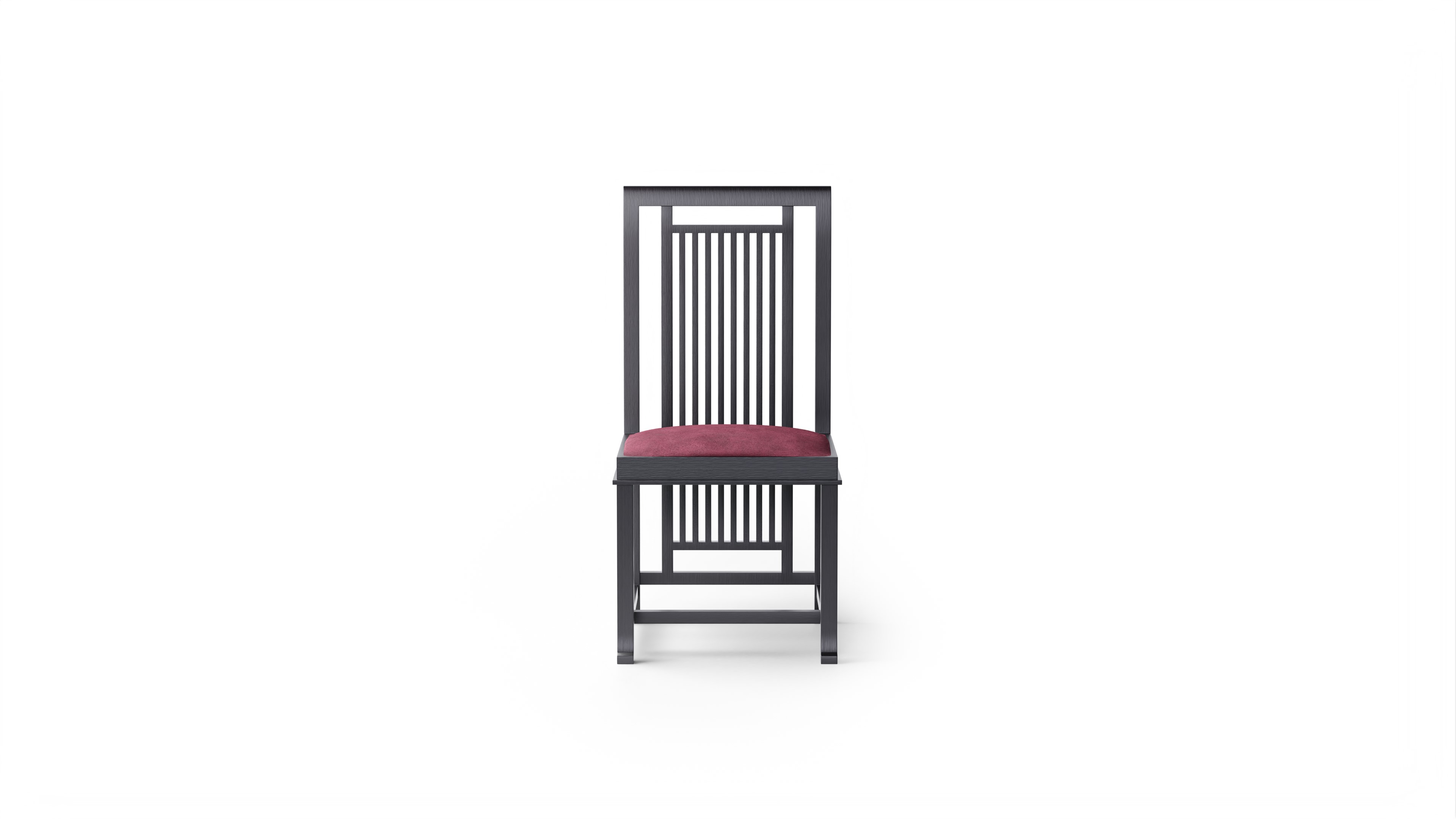 Hero Image of the 614 Coonley 2 Chair Avery Coonley House 1907 by Frank Lloyd Wright, designed by Frank Lloyd Wright, available online in Canada. Made by Archetype Forms.