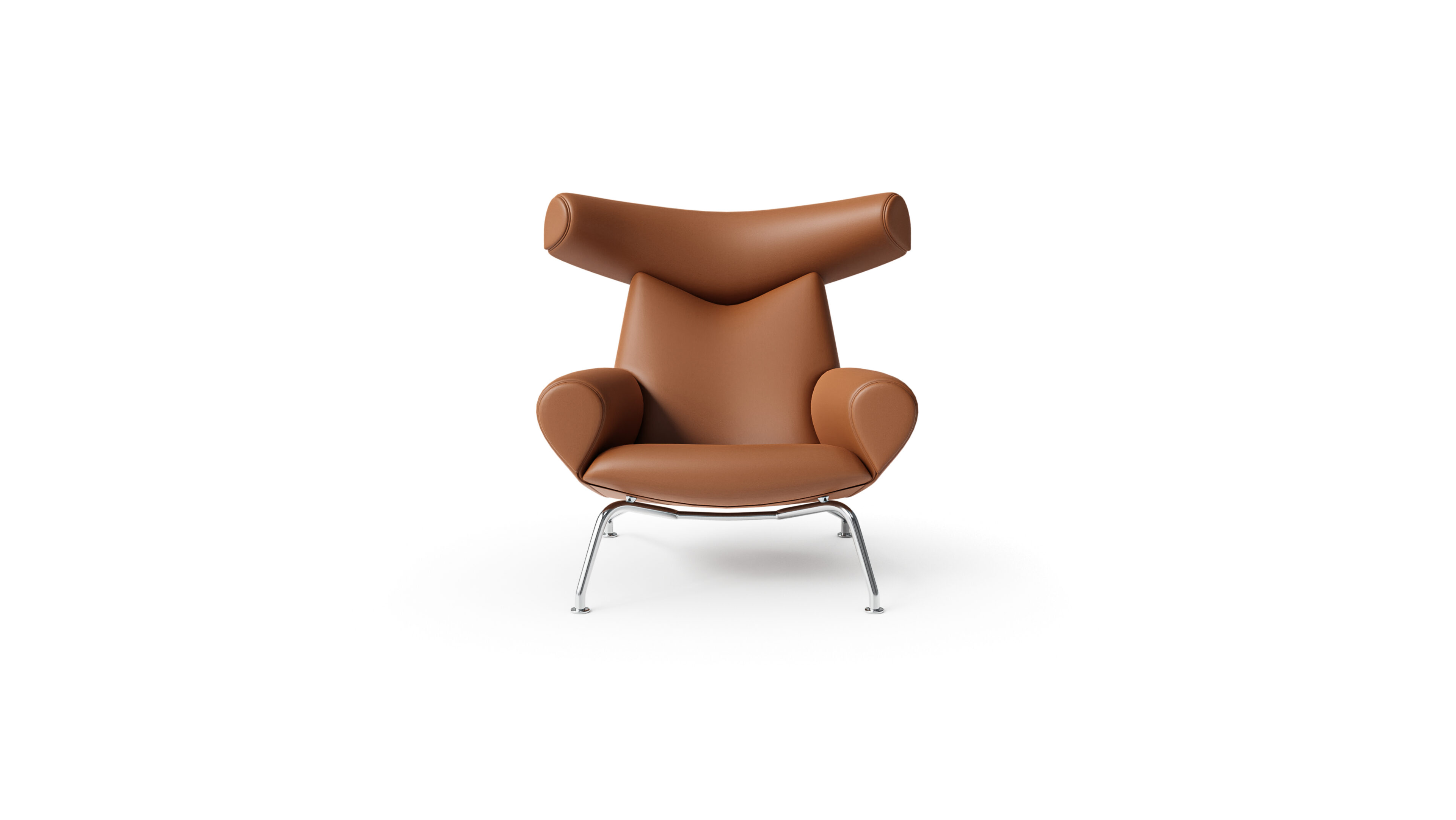 Wegner Ox Chair RJ100 & EJ100-F Reproduction by Archetype Forms - Hans Wegner - Desktop Hero