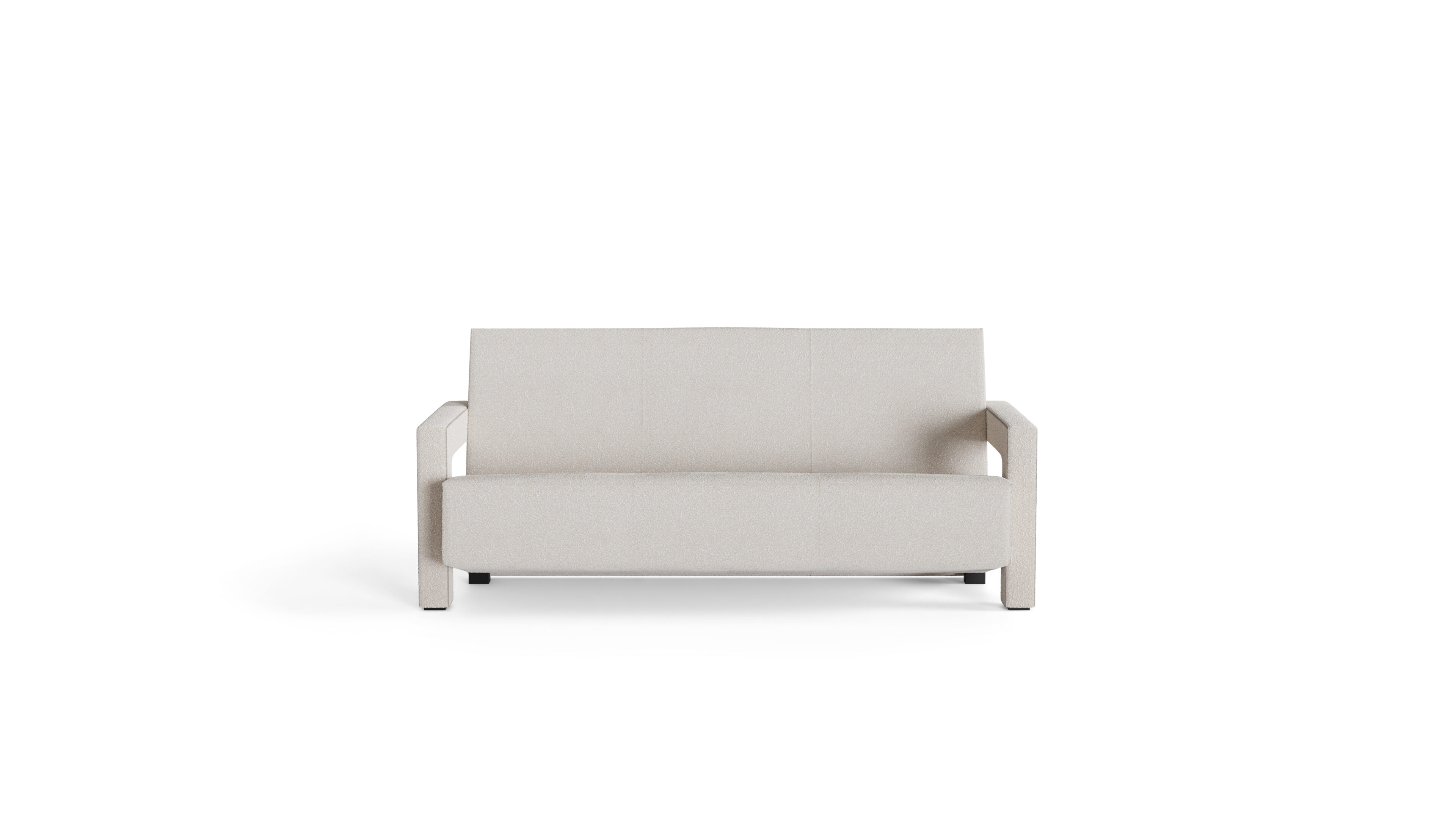 Utrecht Sofa Straight 3-Seater Sofa 637-13 Reproduction by Archetype Forms - Gerrit Thomas Rietveld - Desktop Hero Image