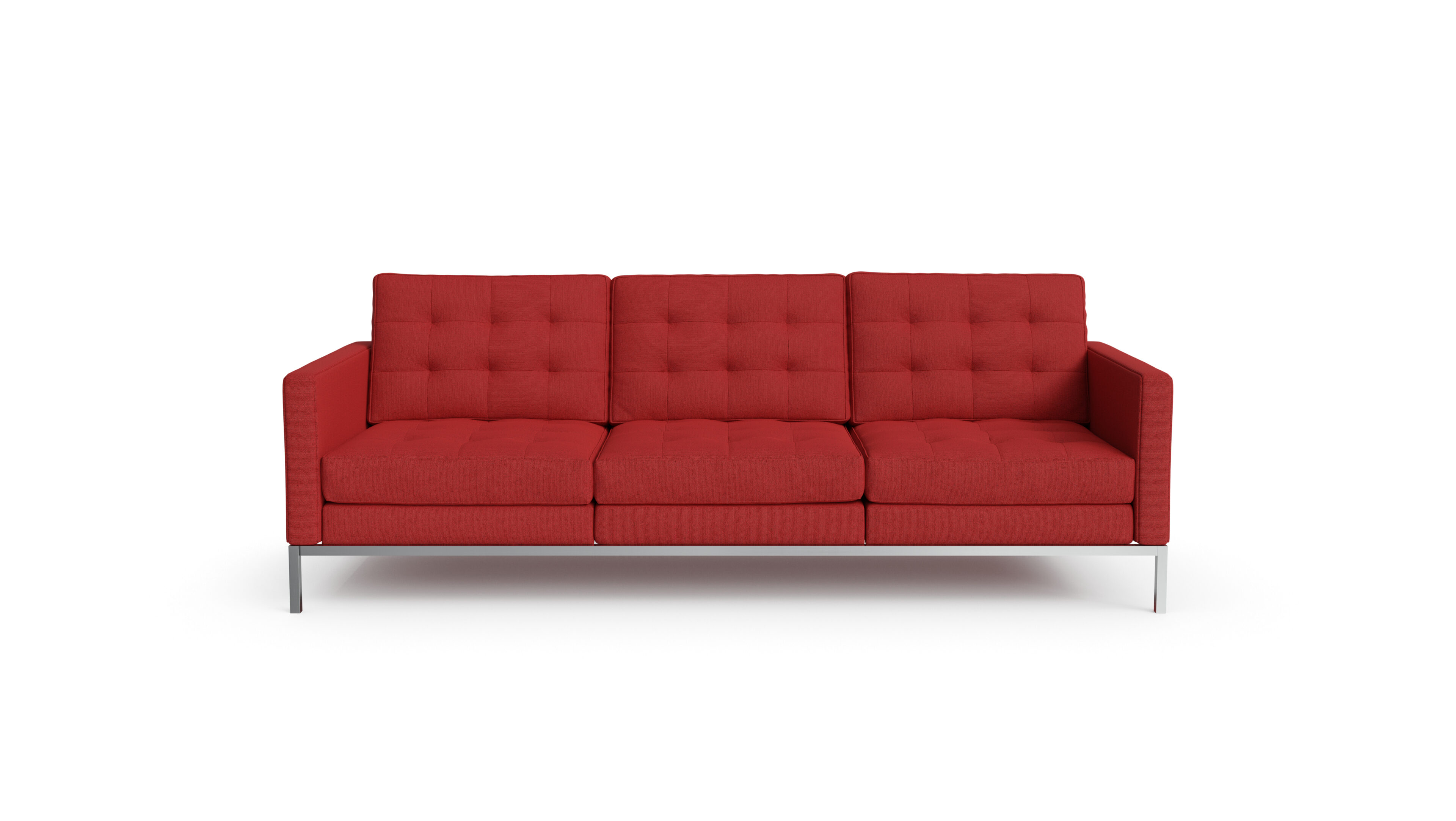 1206S3 Relaxed Three Seat Sofa Reproduction by Archetype Forms - Florence Knoll - Desktop Hero