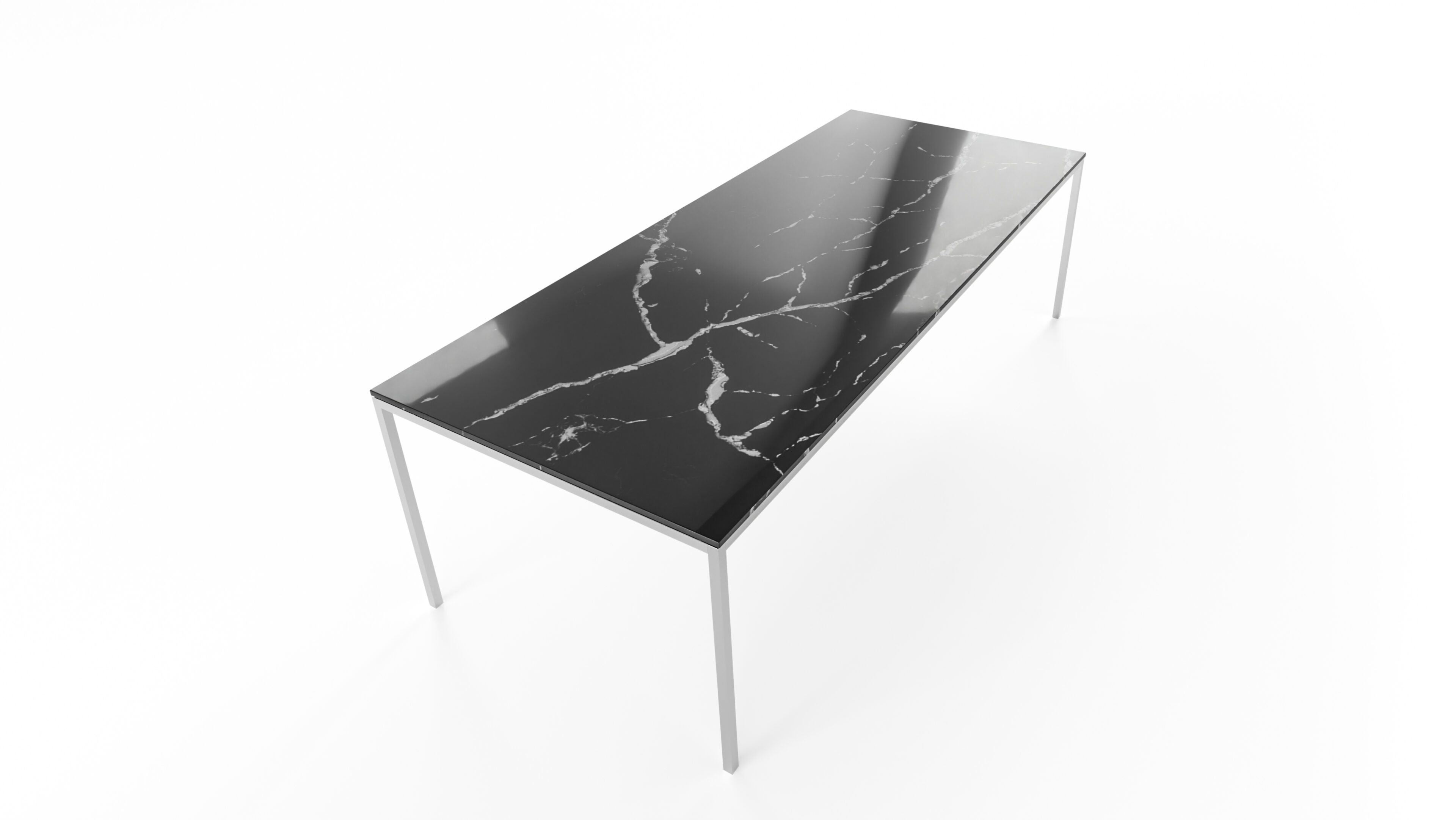 2524T Rectangular Table Dining Table 94x39 Reproduction by Archetype Forms - Florence Knoll - Desktop Hero