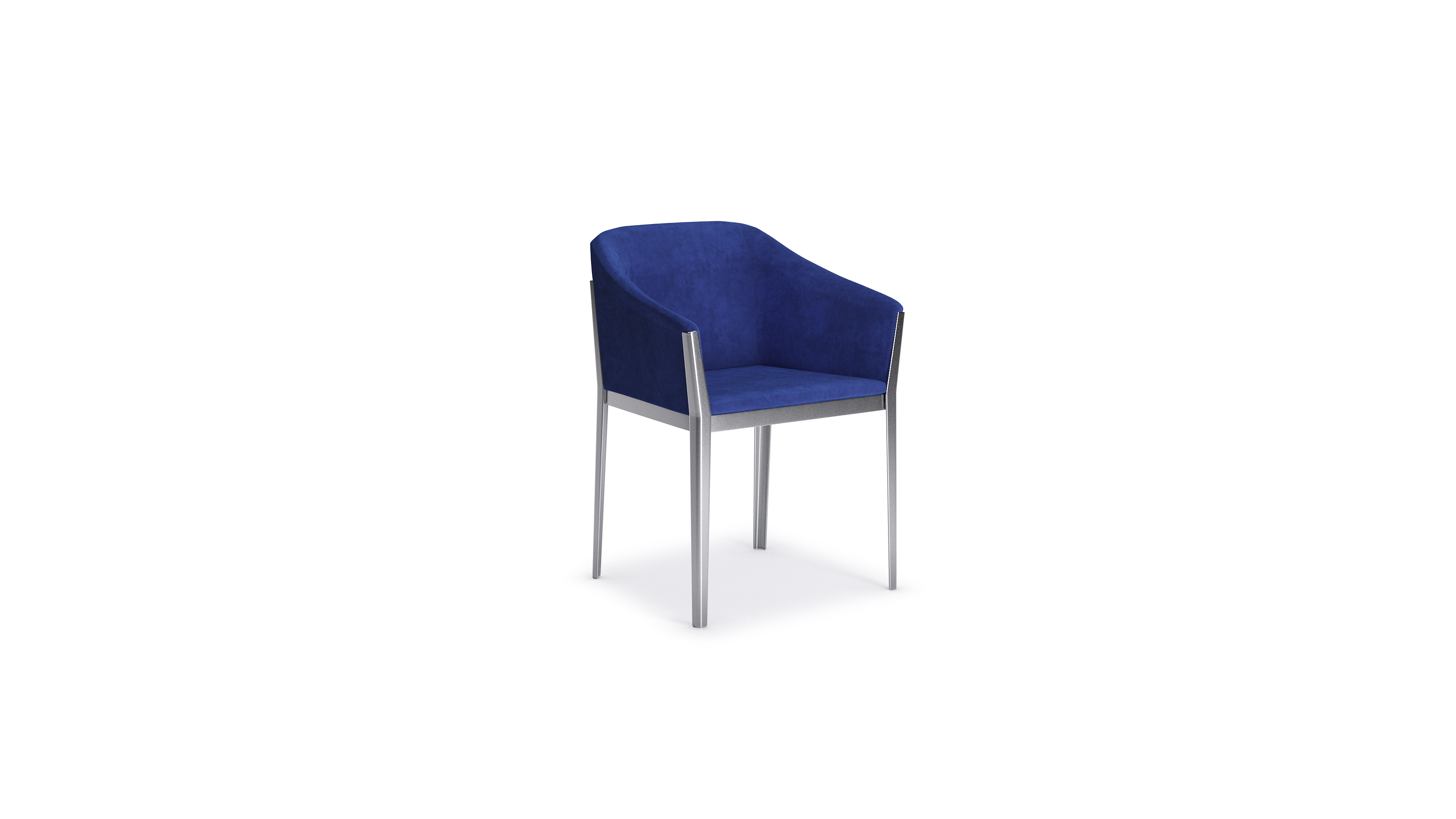 Hero Image of the Cotone Slim Chair by Ronan and Erwan Bouroullec, designed by Ronan and Erwan Bouroullec, available online in Canada. Made by Archetype Forms.