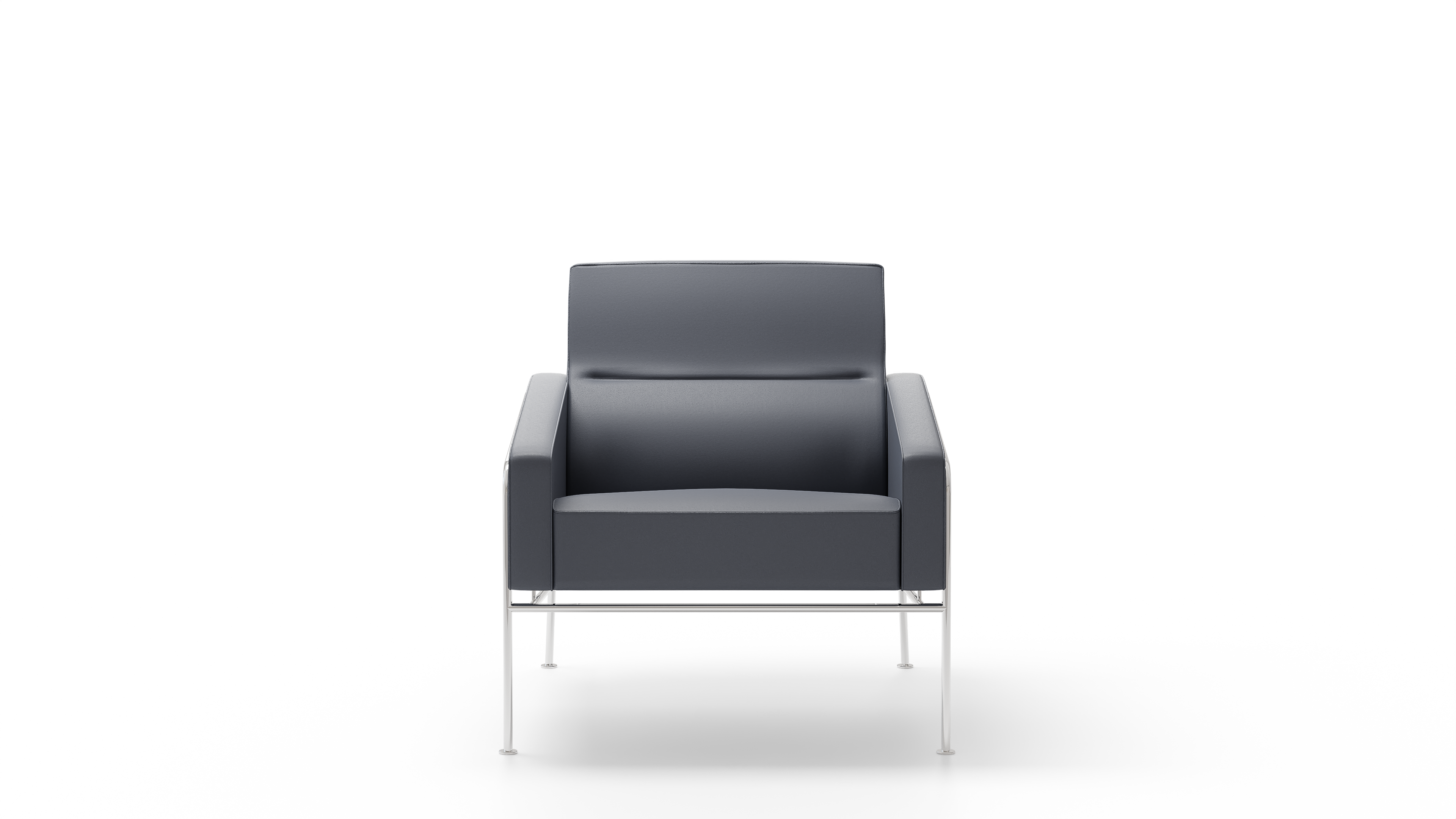 Hero Image of the Series 3300 Copenhagen SAS Royal Hotel Armchair by Arne Jacobsen, designed by Arne Jacobsen, available online in Canada. Made by Archetype Forms.