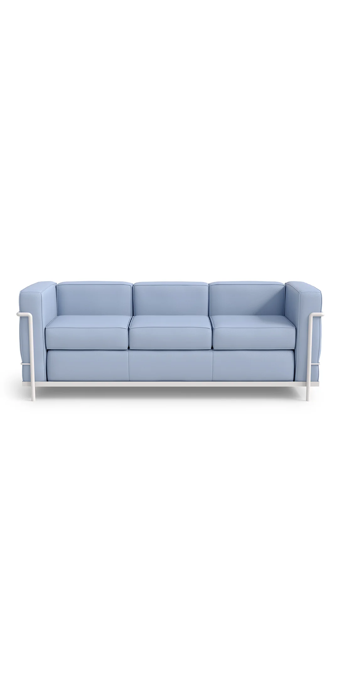 Furniture by Le Corbusier LC2 Loveseat 3-Seat Sofa in Vancouver in Toronto in Canada LC2 Grand Confort Petit Model Trois Places Mob Hero